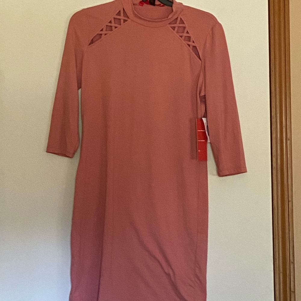 Rose color dress